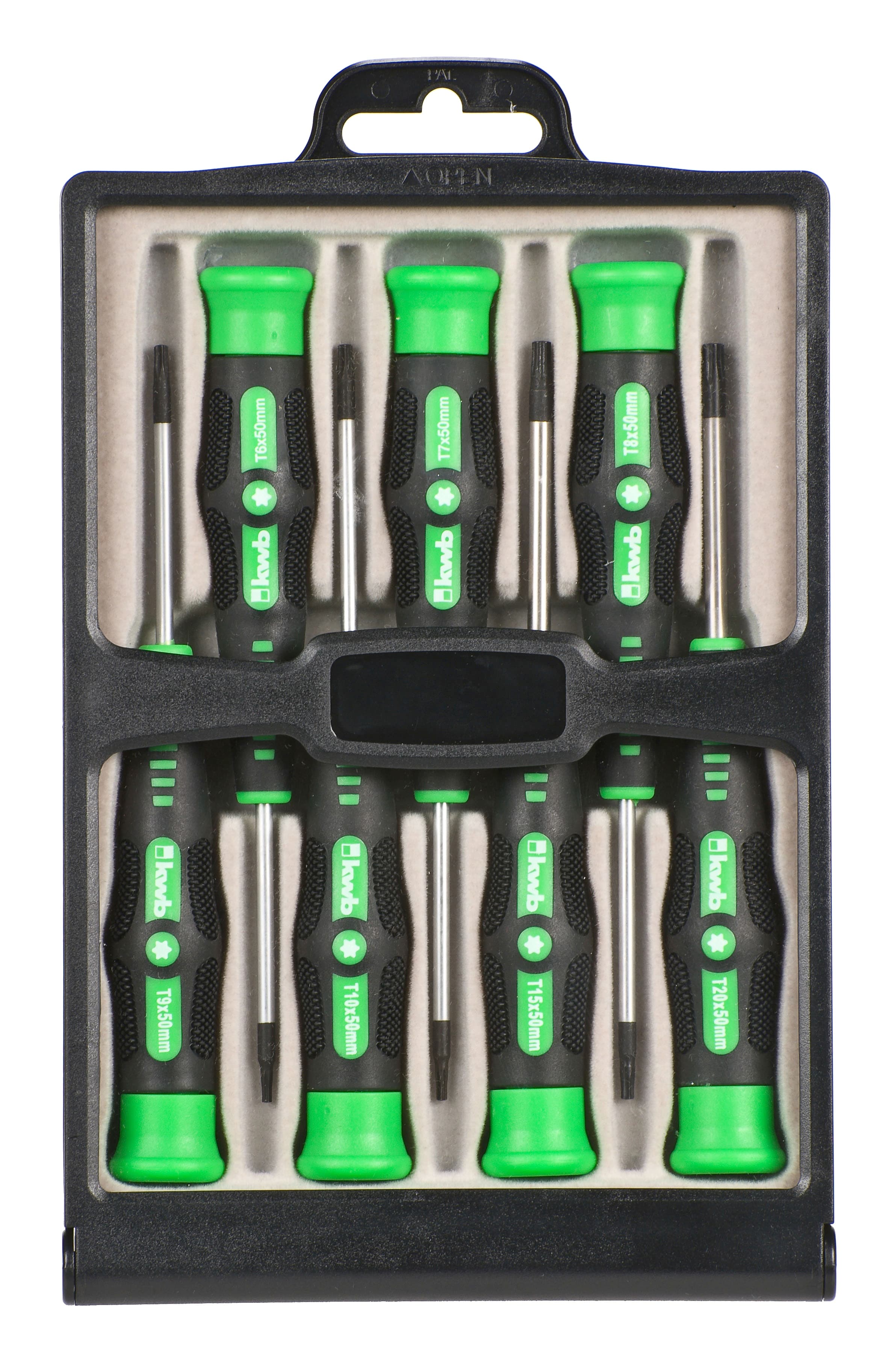 KWB 49146400 Profi set preciznih odvijača, 7/1| CrV, TORX - slika 2