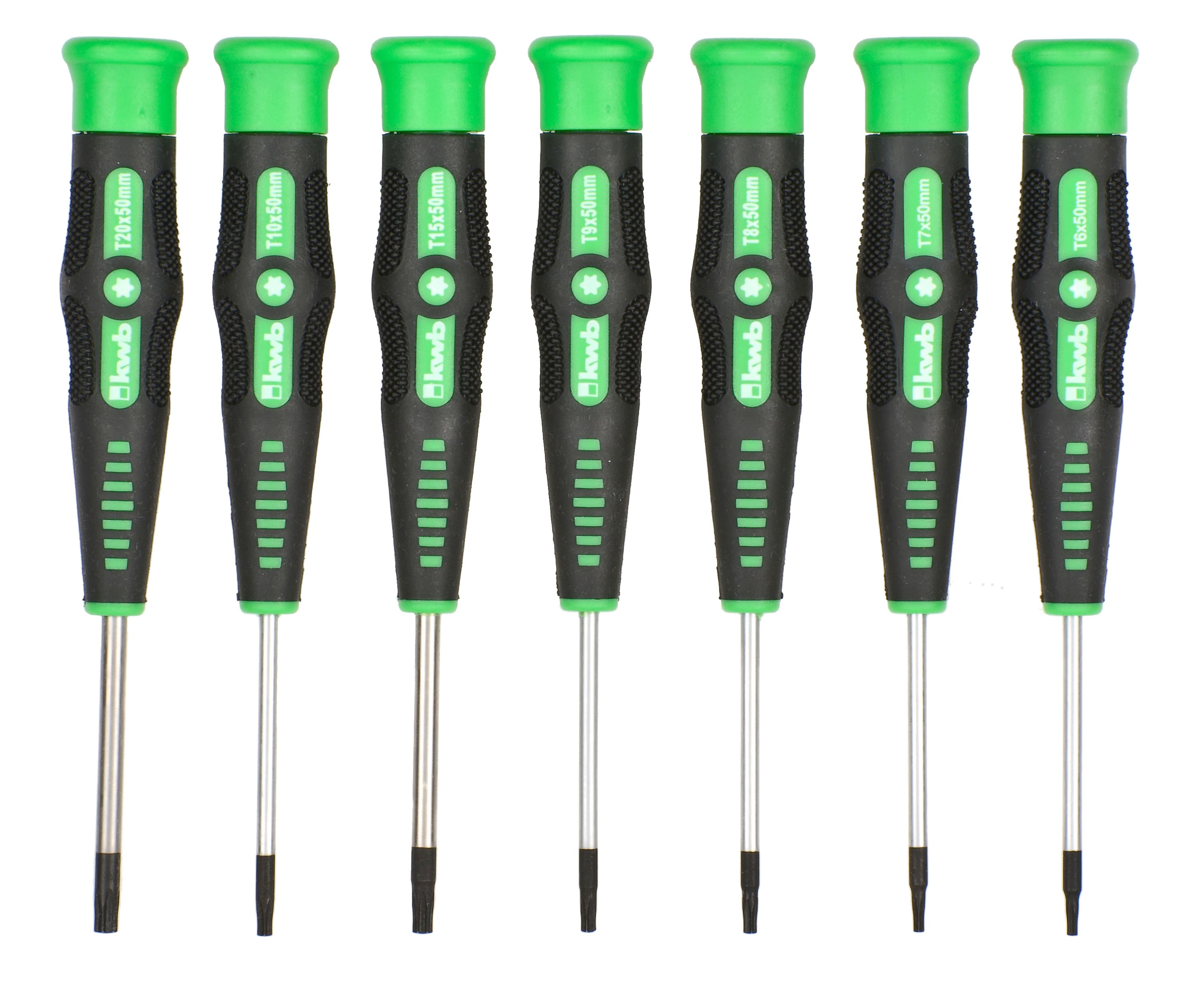 KWB 49146400 Profi set preciznih odvijača, 7/1| CrV, TORX - slika 3