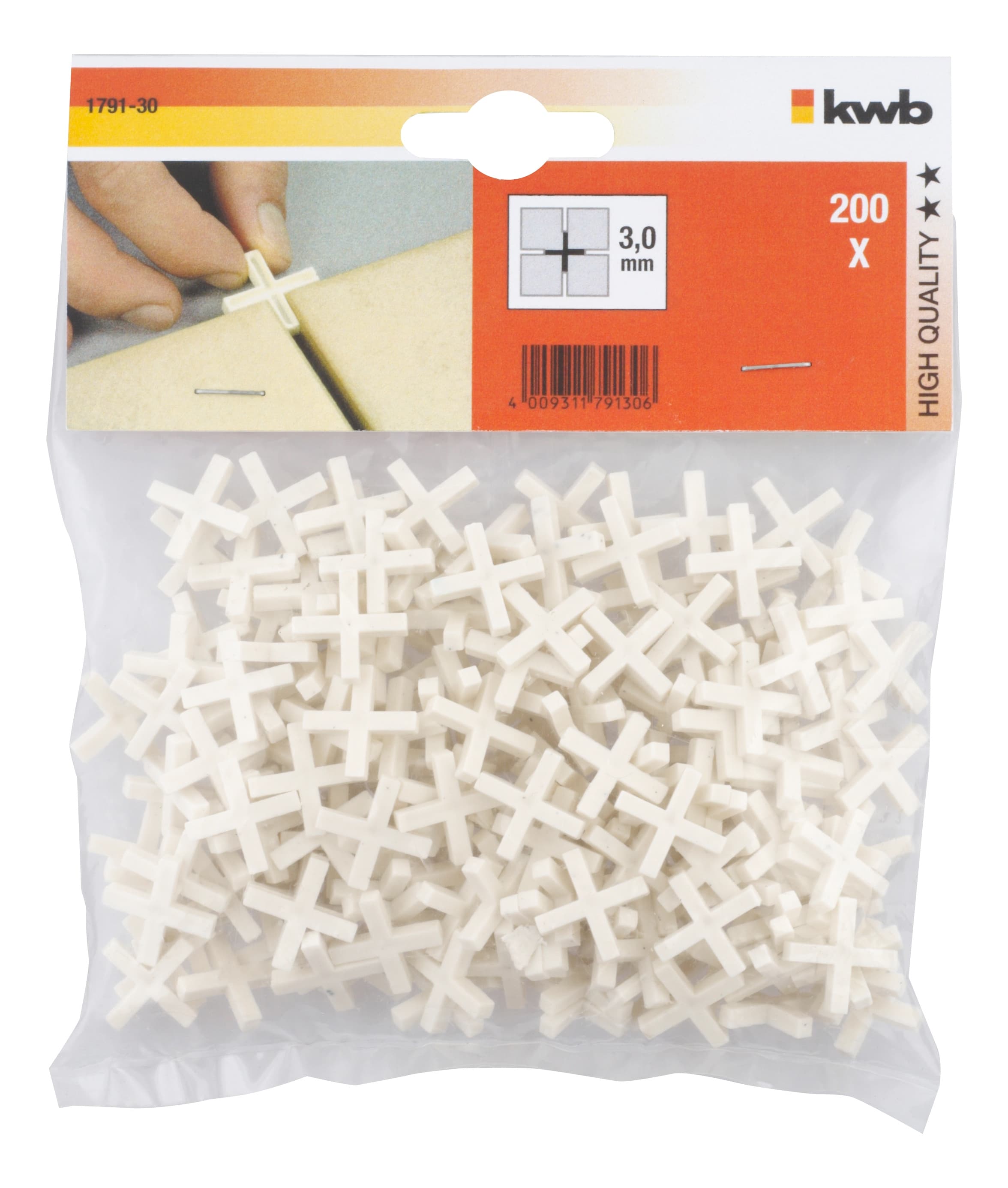 KWB 49179125 Krstić za pločice 2,5/18mm, 200 - slika 2