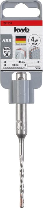 KWB 49241234 SDS-Plus burgija 4,0 x 110 HB44 za beton - slika 5