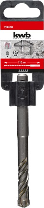 KWB 49260510 Crosstip HB44 SDS plus burgija 10, 110, za armirani beton - slika 7