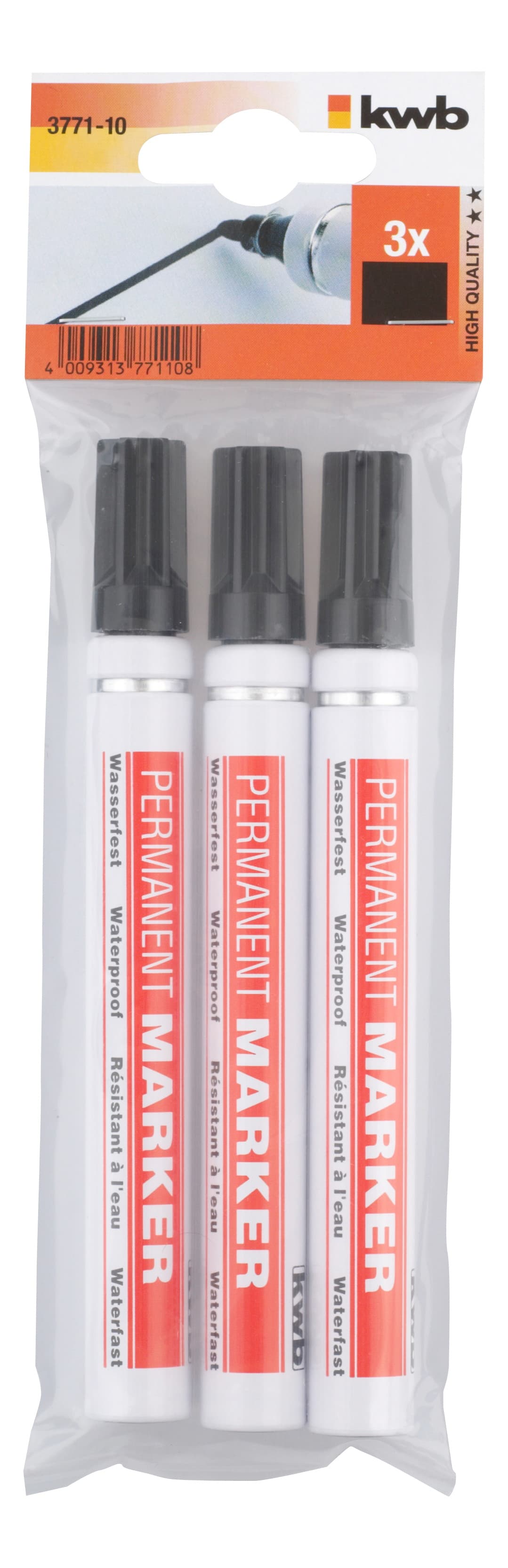 KWB 49376800 marker za obeležavanje, crni - slika 2