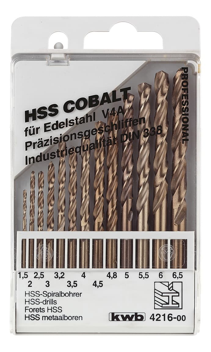 KWB 49421600 HSS-CO set burgija za metal 13 kom. - slika 2