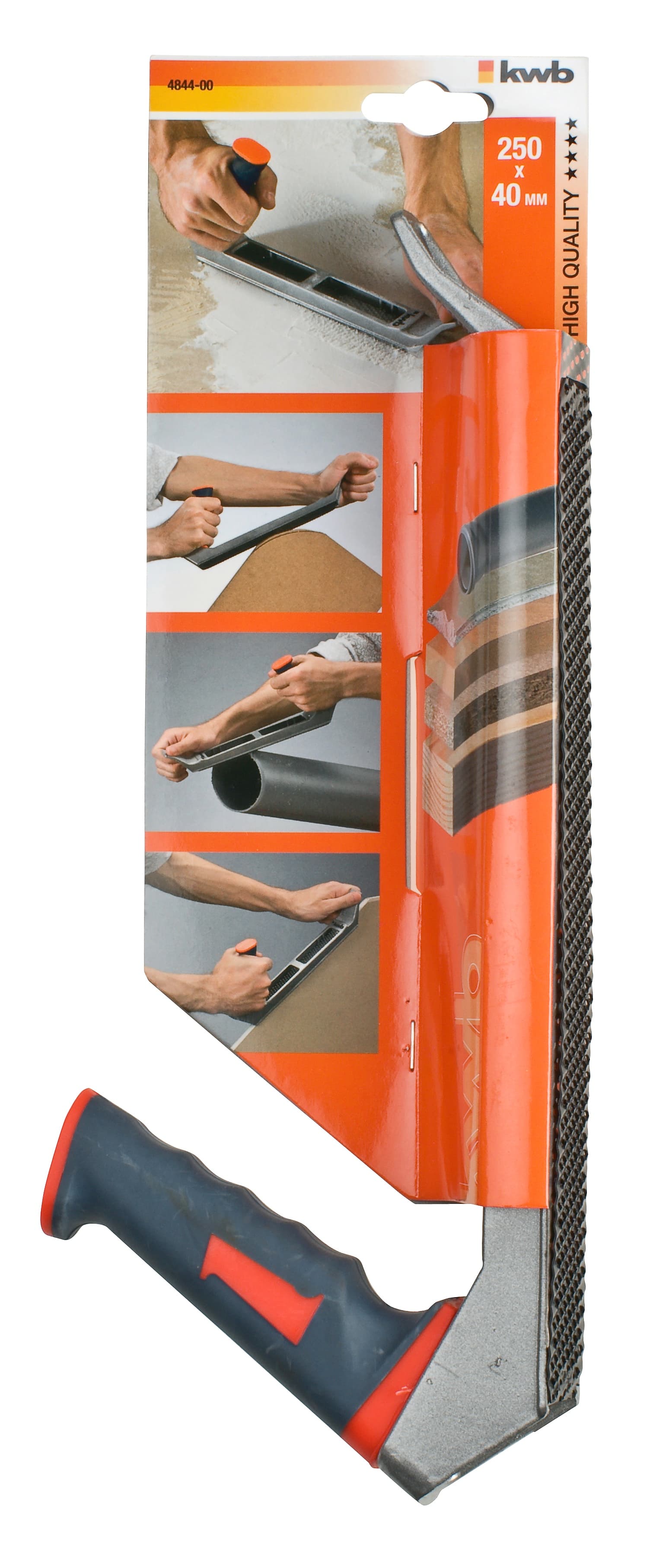 KWB 49484400 Strugač za gips/drvo/plastiku 40x250 | dvoručni, nož od SK 2 čelika - slika 4