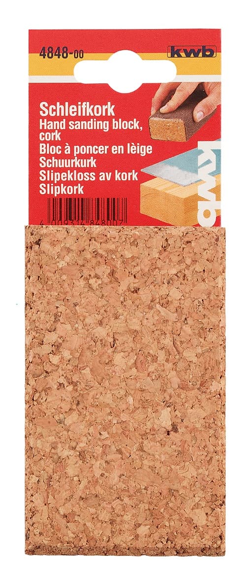 KWB 49484900 Plutano jezgro za brusni papir, ručni, 40 x 80 x 120 mm - slika 2