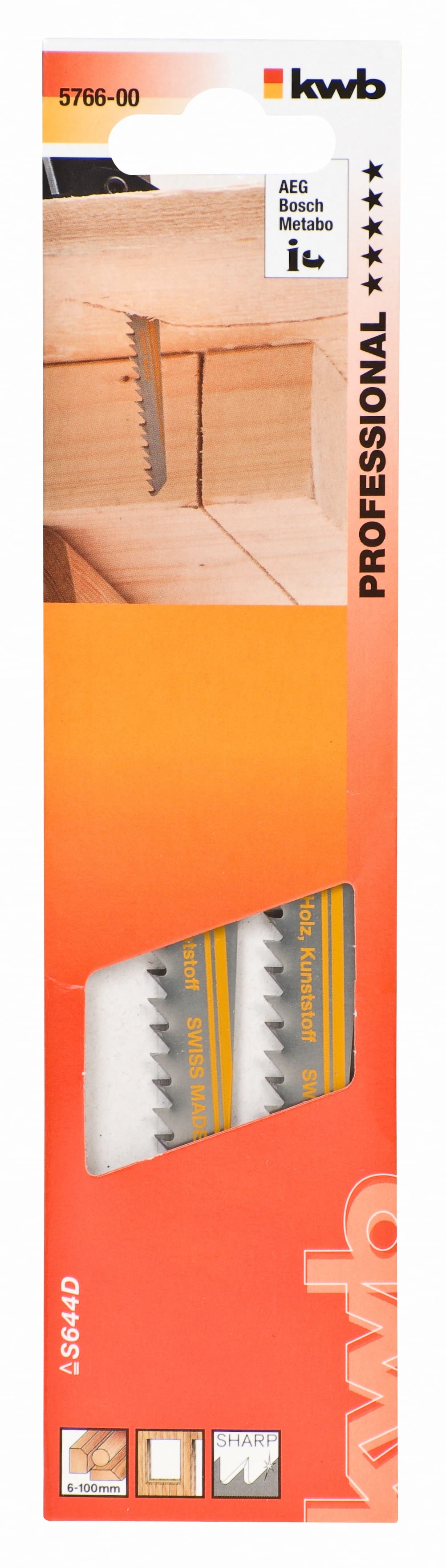 KWB 49576600 List za višenamensku testeru 153 2/1, za drvo, srednji - slika 2