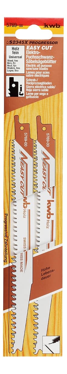 KWB 49576900 List za višenamensku testeru 205 mm, 2/1, za drvo - slika 2