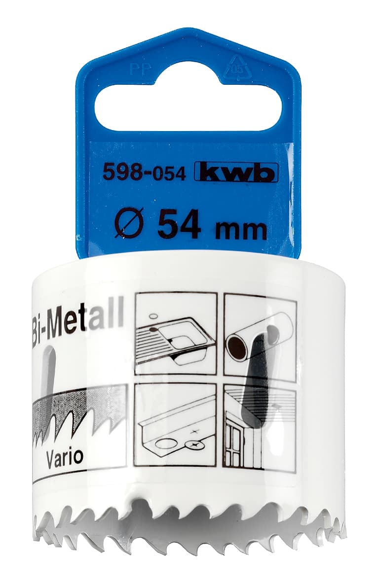 KWB 49598048 BiMetal krunasta testera 48/32, HSS, drvo/metal/plastika - slika 2