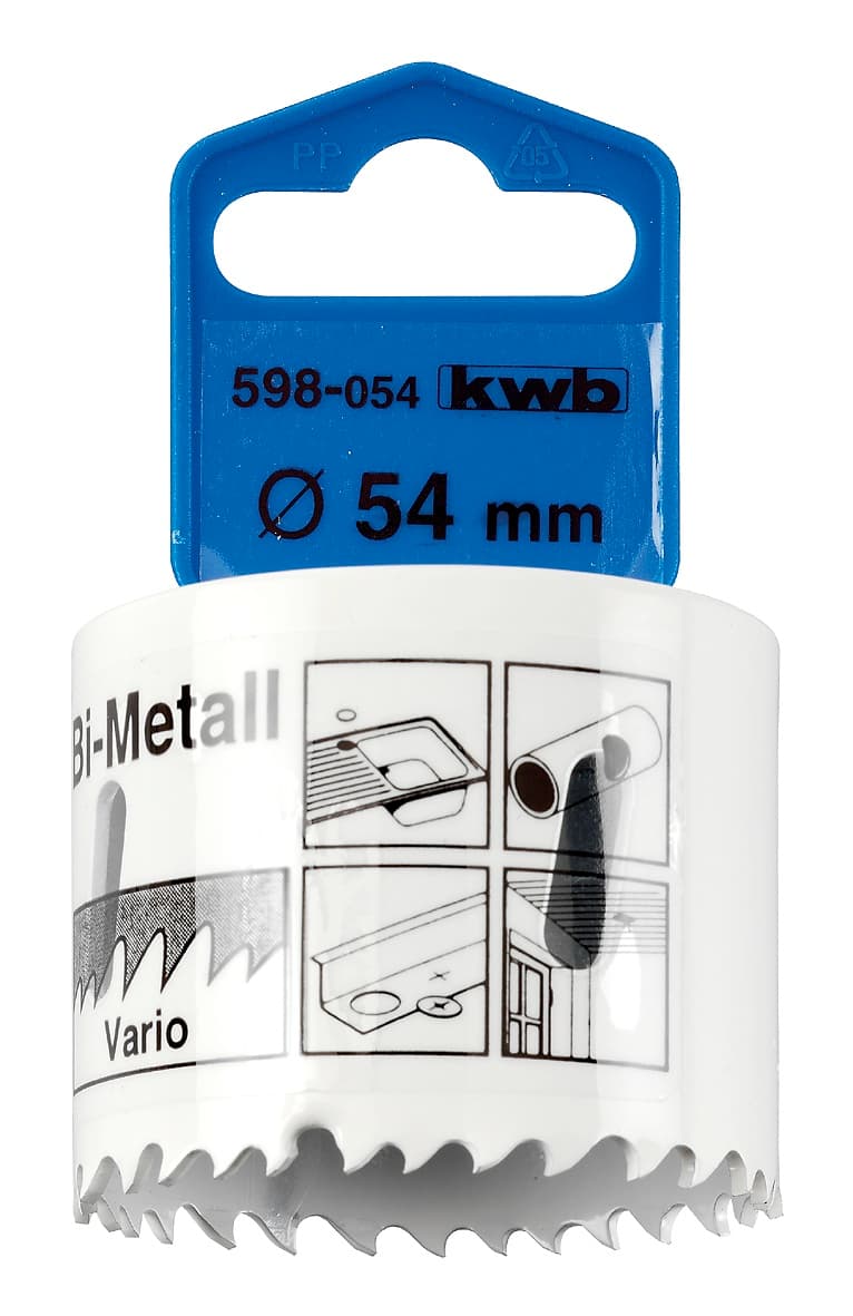 KWB 49598076 BiMetal krunasta testera 76/32, HSS, drvo/metal/plastika - slika 2