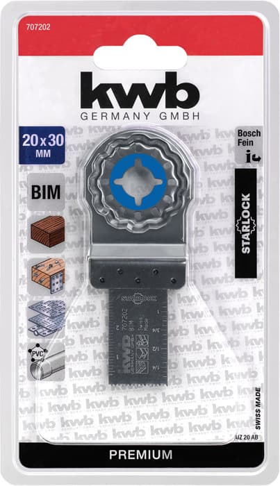 KWB 49707202 testera za uranjanje za multialat BI BIM 20 mm - slika 4