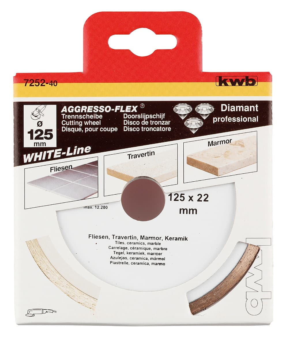 KWB 49725750 Dijamantska rezna ploča za keramiku 178 mm - slika 2