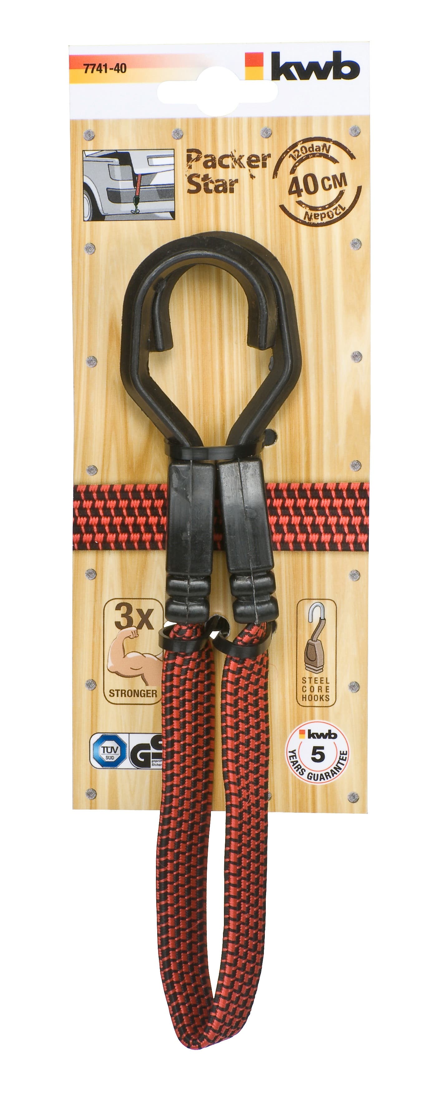 KWB 49774140 Elastična traka (gurtna) za vezivanje 40cm | TUEV - slika 2