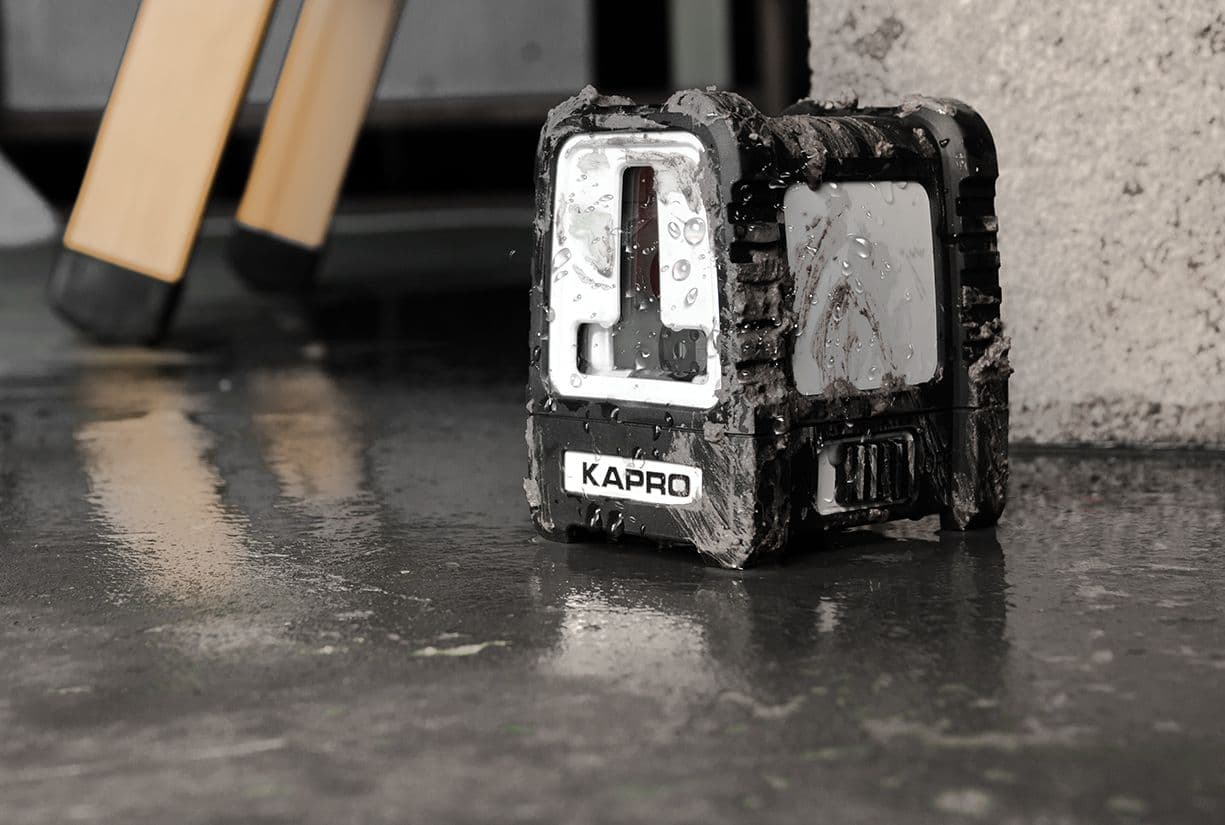 Vodootporni linijski laser sa zelenim zrakom, 2 linije 60m domet KAPRO 870G VHX ProLaser VIP - slika 5