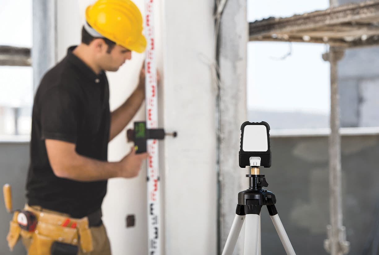 Vodootporni linijski laser sa zelenim zrakom, 2 linije 60m domet KAPRO 870G VHX ProLaser VIP - slika 8