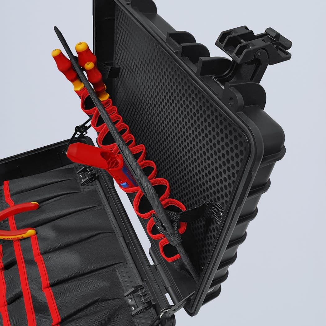 Knipex 00 21 34 HL S2 Kofer za alat Robust23 Start za elektroinstalacije 24-delni - slika 8