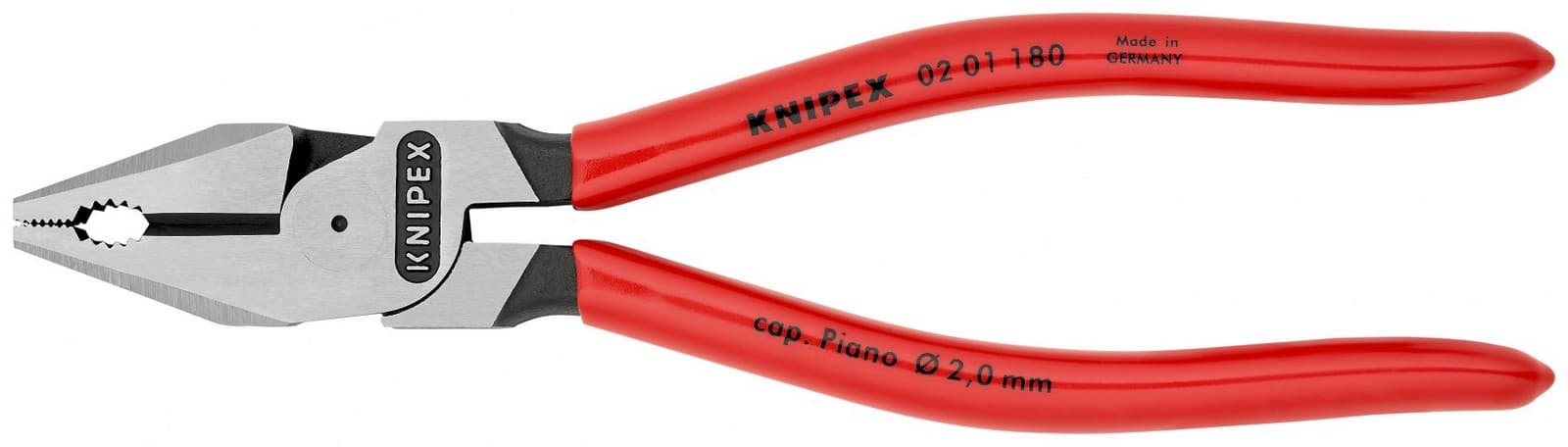 Knipex 02 01 180 SB kombinovana klešta ojačana, 180 mm - slika 3