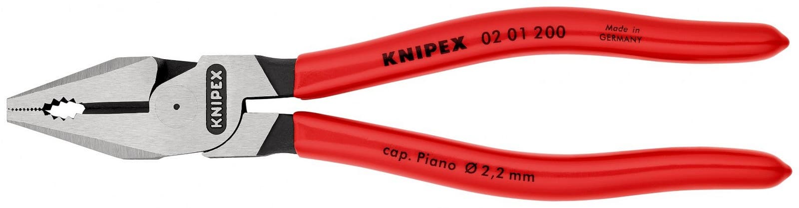 Knipex klešta kombinovana ojačana 200mm 02 01 200 - slika 6