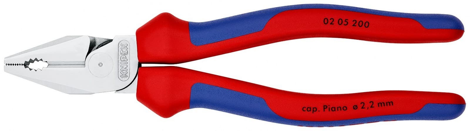Knipex kombinovana klešta ojačana 200mm 02 05 200 - slika 6