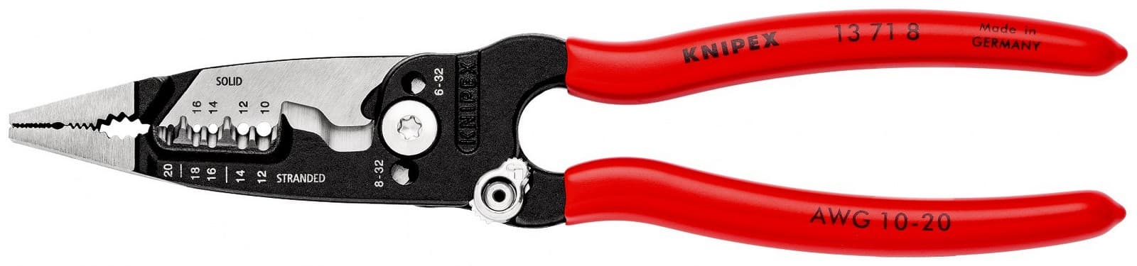 Knipex ojačana klešta za skidanje izolacije 200mm 13 71 8 - slika 3