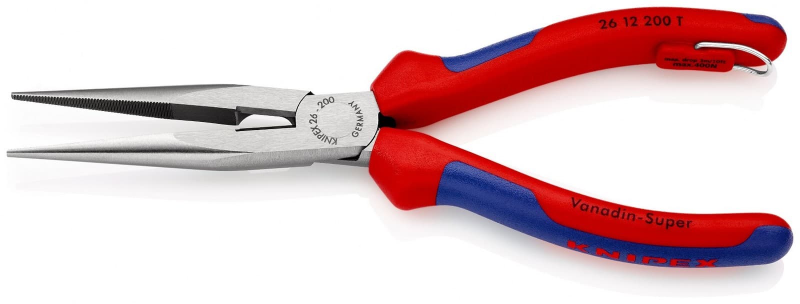 Knipex 26 12 200 T BK Špicasta klešta sa sa bočnim sečenjem, 200 mm - slika 4