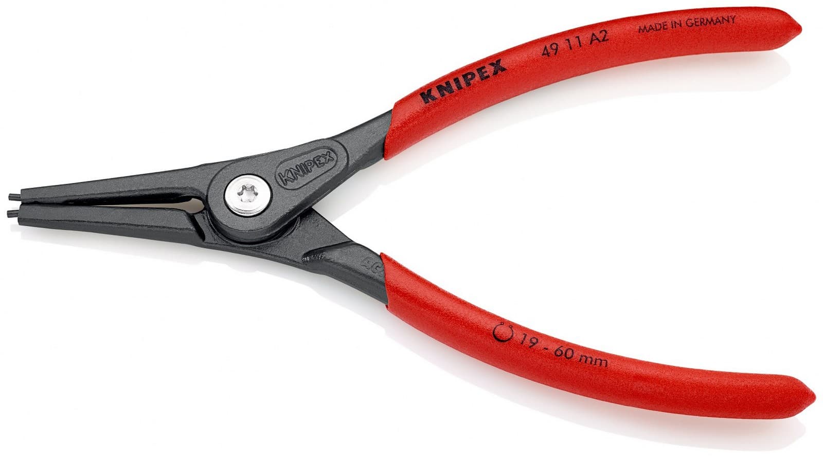 Knipex 49 11 A2 SB Precizna klešta za spoljašnje sigurnosne prstenove 180 mm - slika 3