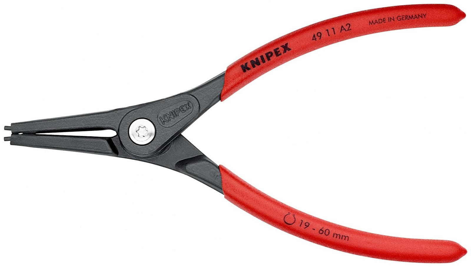 Knipex 49 11 A2 SB Precizna klešta za spoljašnje sigurnosne prstenove 180 mm - slika 4