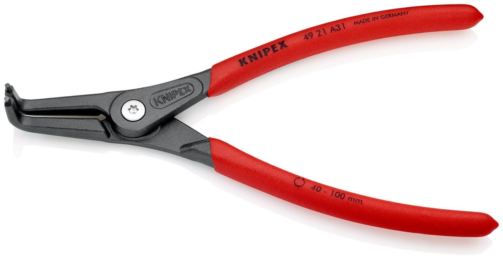 Knipex 49 21 A31 Precizna klešta za spoljašnje sigurnosne prstenove 210 mm - slika 3