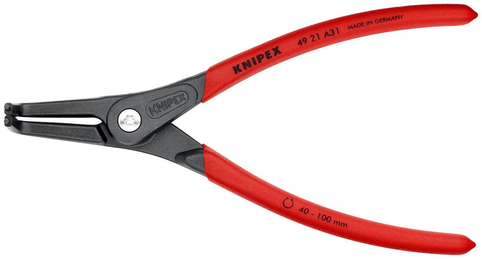 Knipex 49 21 A31 Precizna klešta za spoljašnje sigurnosne prstenove 210 mm - slika 4