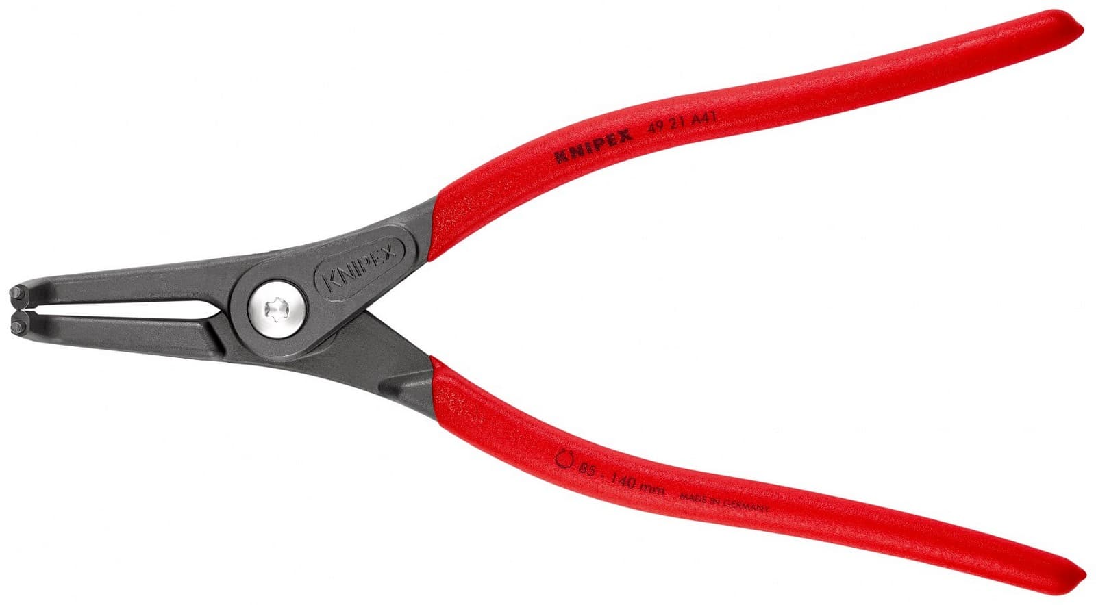 Knipex precizna klešta za spoljašnje sigurnosne prstenove kriva 305mm 49 21 A41 - slika 4