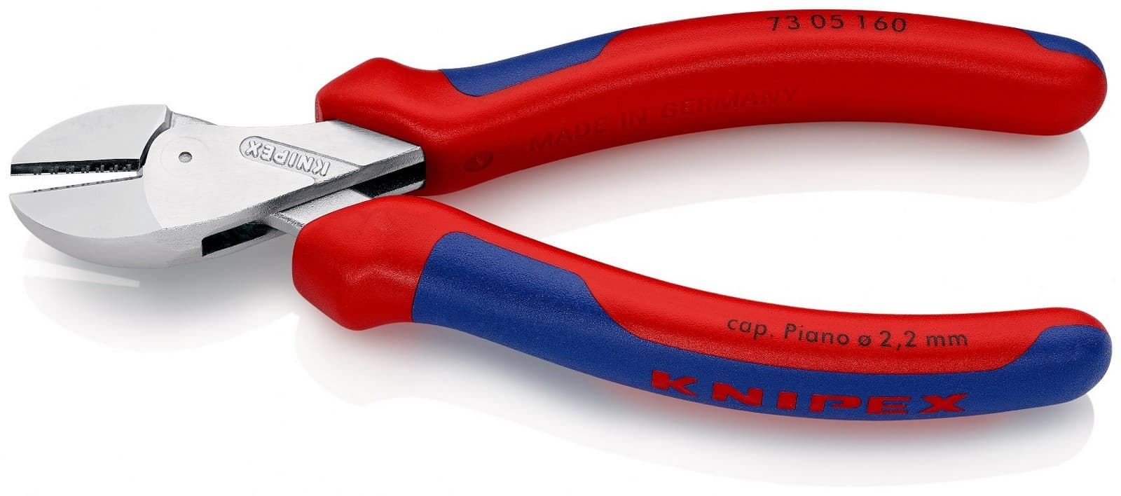 Knipex 73 05 160 SB X-Cut® Kompaktne Bočne sečice hromirane 160 mm - slika 6