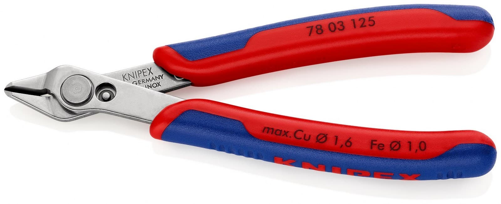Knipex 78 03 125 Electronic Super Knips® sečice elektroničarske 125 mm - slika 9