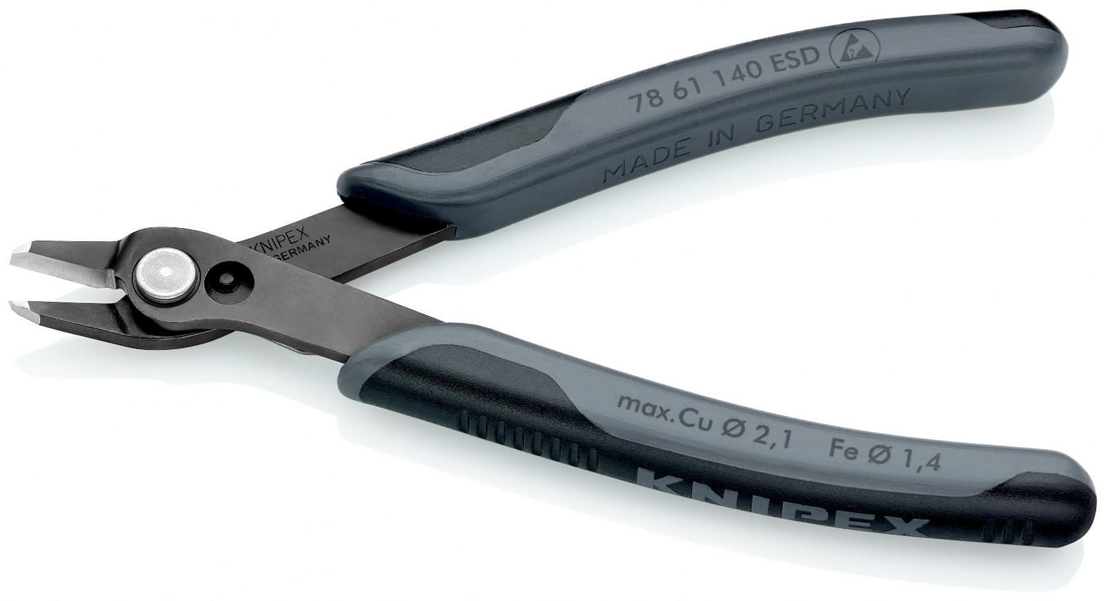 Knipex 78 61 140 ESD Electronic Super Knips® sečice elektroničarske XL ESD 140 mm - slika 3
