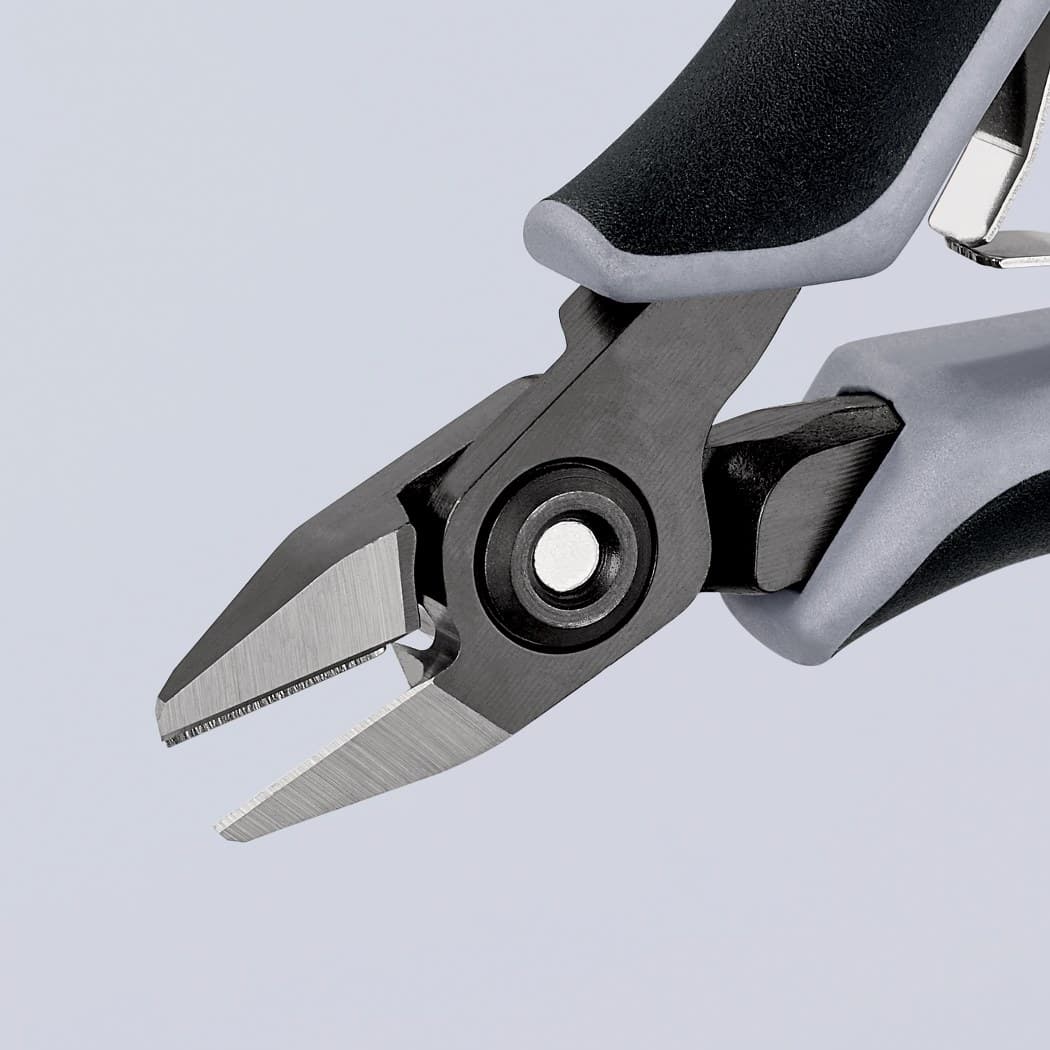 Knipex precizne kose sečice za elektroniku sa stezaljkom ESD 125mm 79 52 125 ESD - slika 7