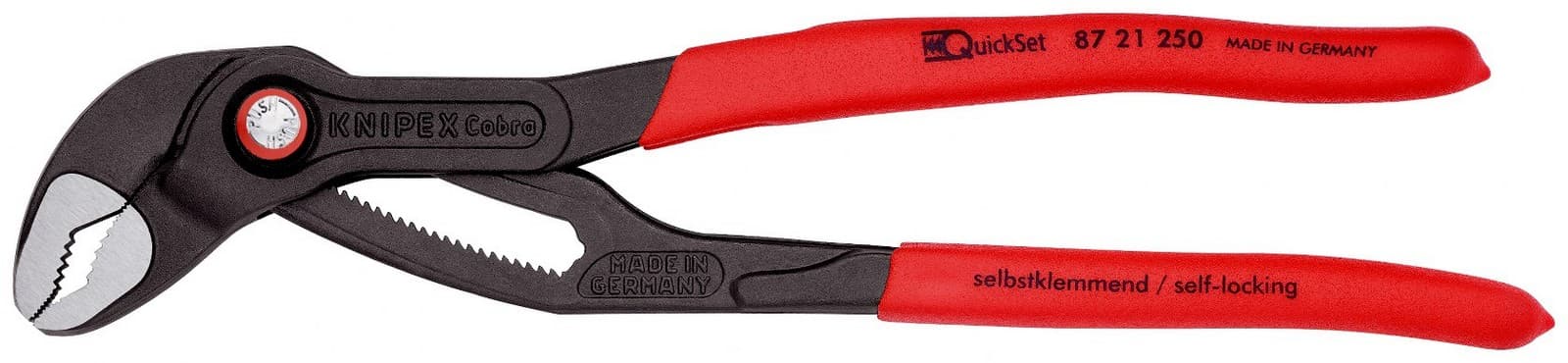 Knipex 87 21 250 SB Cobra® QuickSet cevna klešta 250 mm - slika 3