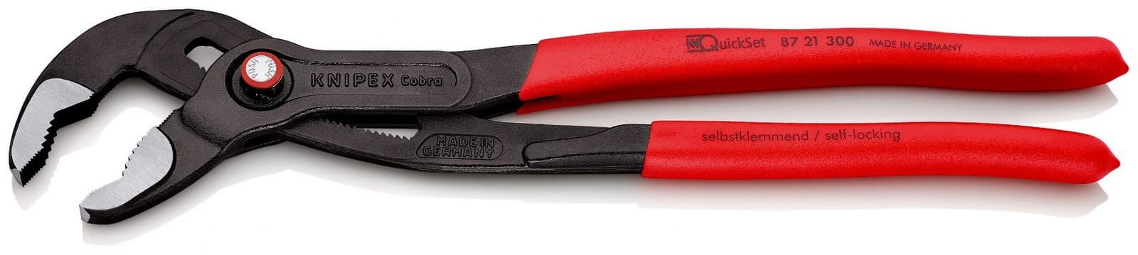 Knipex 87 21 300 SB Cobra® QuickSet cevna klešta 300 mm - slika 5