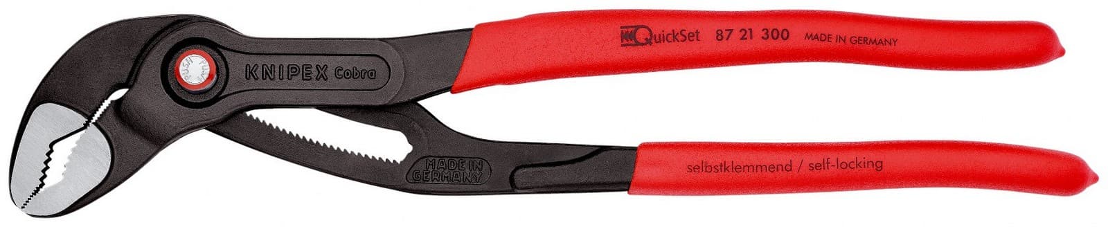 Knipex 87 21 300 SB Cobra® QuickSet cevna klešta 300 mm - slika 6