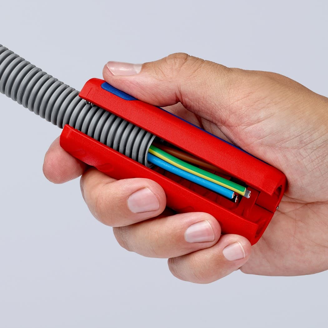 Knipex TwistCut® rezač rebrastih cevi 90 22 01 SB - slika 13