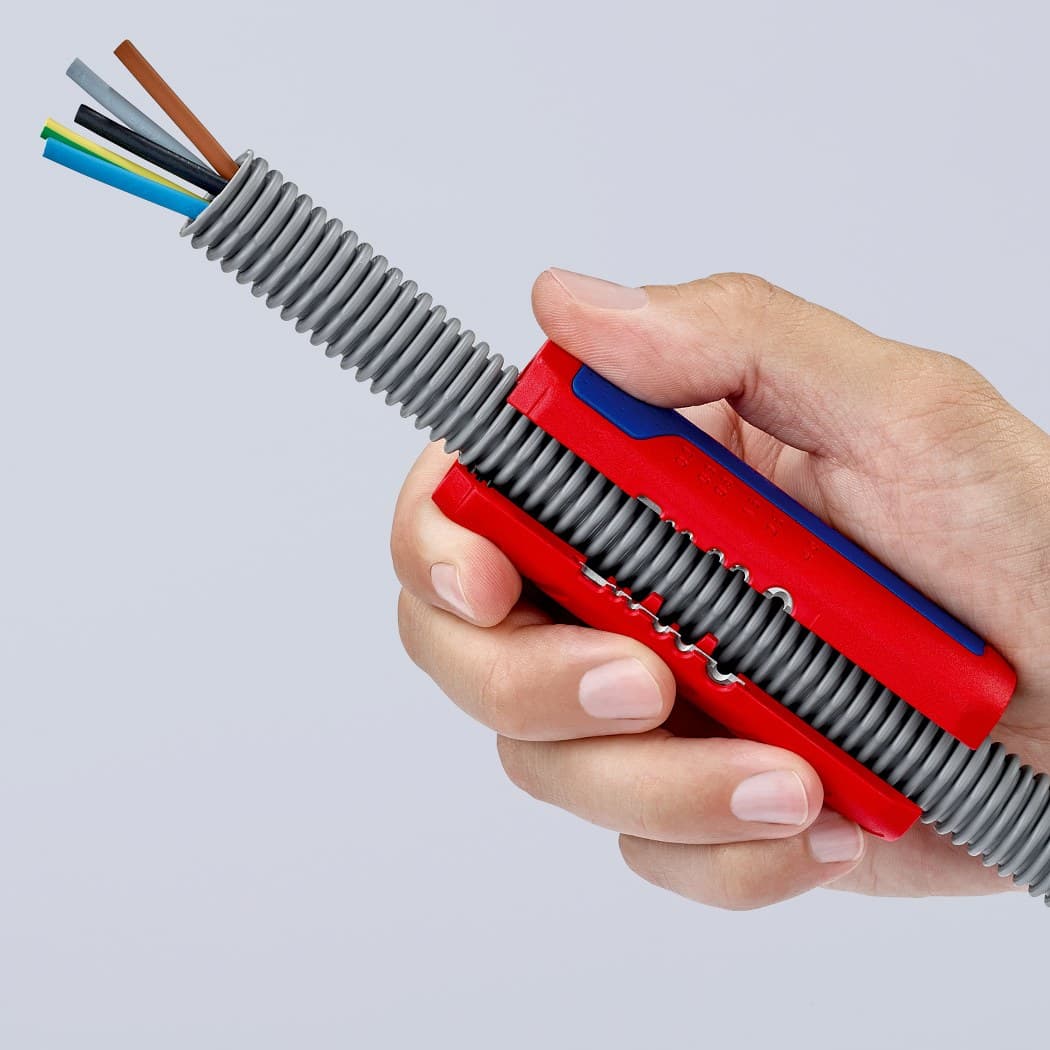 Knipex TwistCut® rezač rebrastih cevi 90 22 02 SB - slika 9
