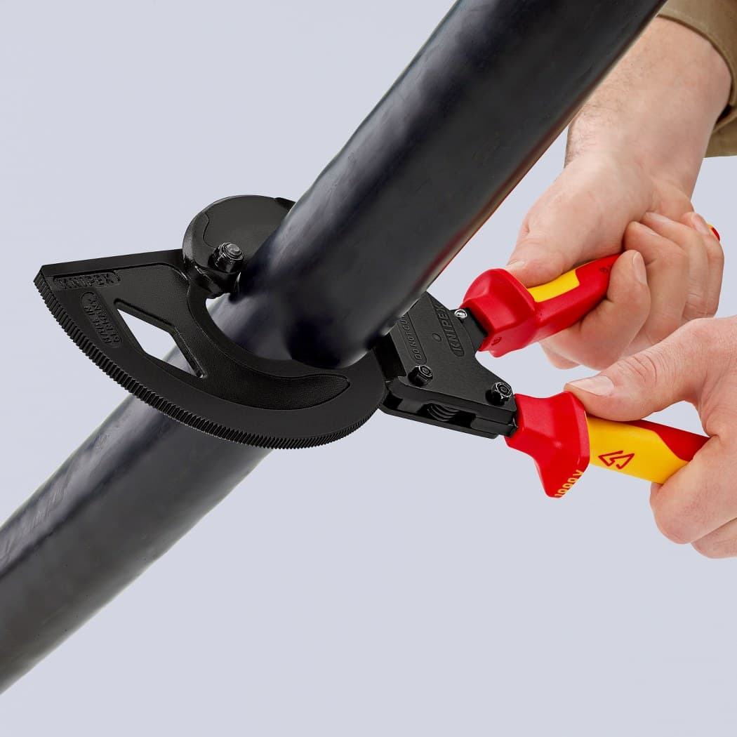 Knipex sekač kablova 1000V VDE 320mm 95 36 320 - slika 7