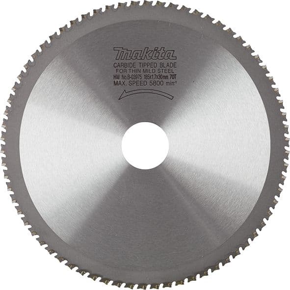 Makita List za testeru od tvrdog metala 185/30mm sa 70 zubaca (B-09771)