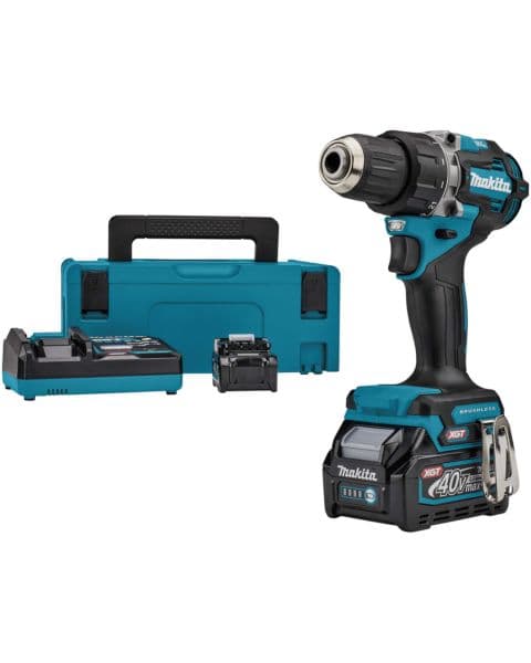 Makita Akumulatorska vibraciona bušilica - odvrtač DF002GD201, 40V XGT, 2x2,5 Ah - slika 2