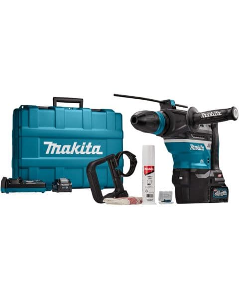 Makita Akumulatorski elektro-pneumatski čekić / bušilica SDS-Max HR005GM202, 40V XGT, 2x4,0Ah - slika 2