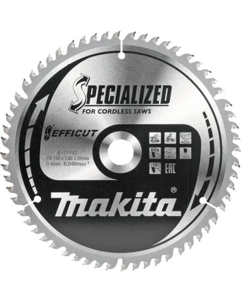 Makita List za testeru od tvrdog metala EFFICUT E-11162 - slika 2