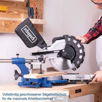 Scheppach potezno nagibna testera 216mm HM216 2000W + 2 lista testere - slika 2