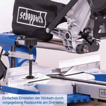 Scheppach potezno nagibna testera 216mm HM216 2000W + 2 lista testere - slika 3