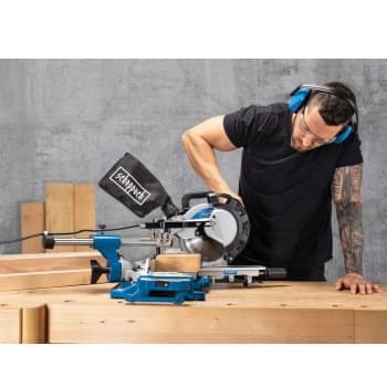 Scheppach potezno nagibna testera 216mm HM216 2000W + 2 lista testere - slika 7