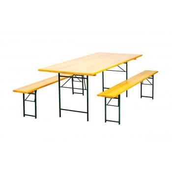 Baštenski set STOUT- sto + 2 klupe 200 x 70