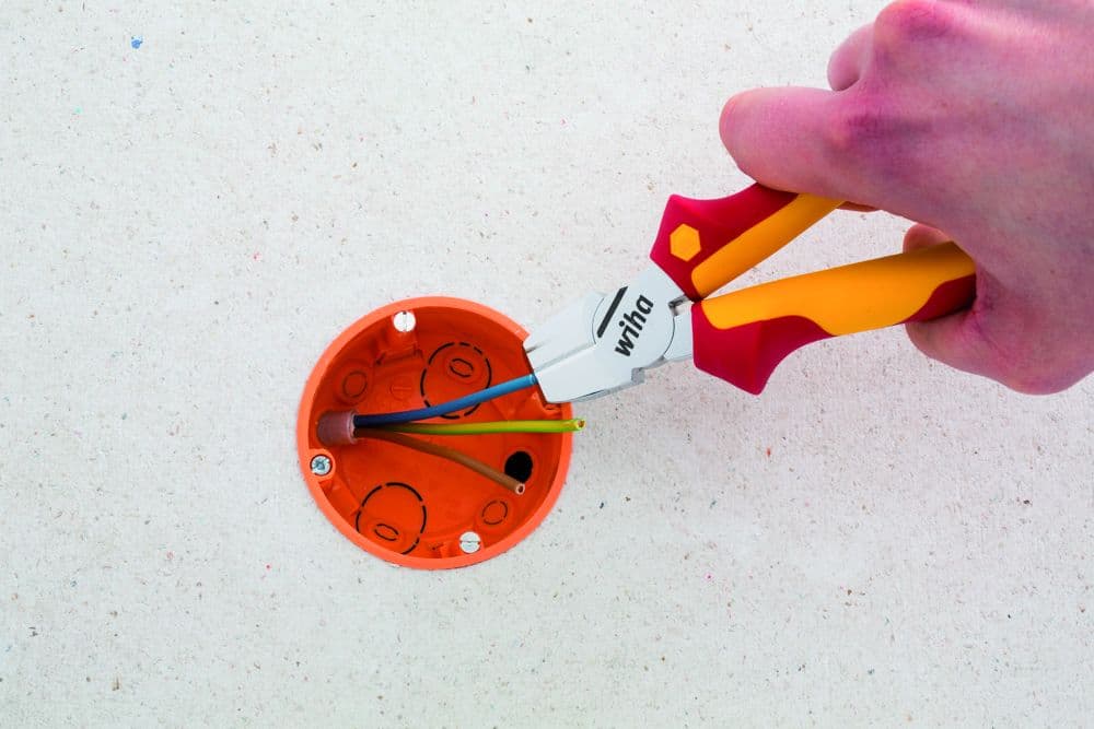 Wiha 38552 instalaciona klešta, TriCut Professional, VDE izolovana, 170mm - slika 5