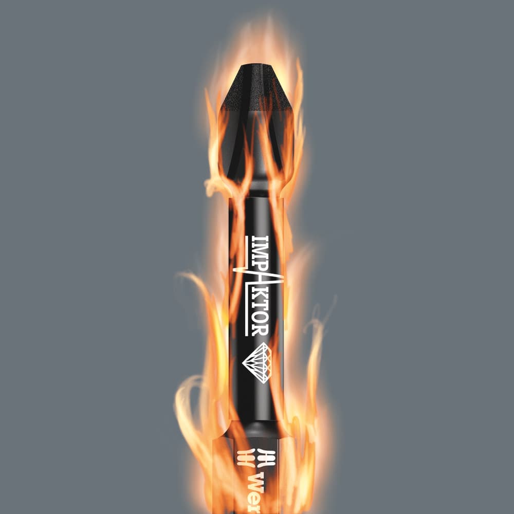 Wera 851/4 IMP DC Impaktor bit, PH 2 x 50 mm, 05057656001, 1 komad - slika 5