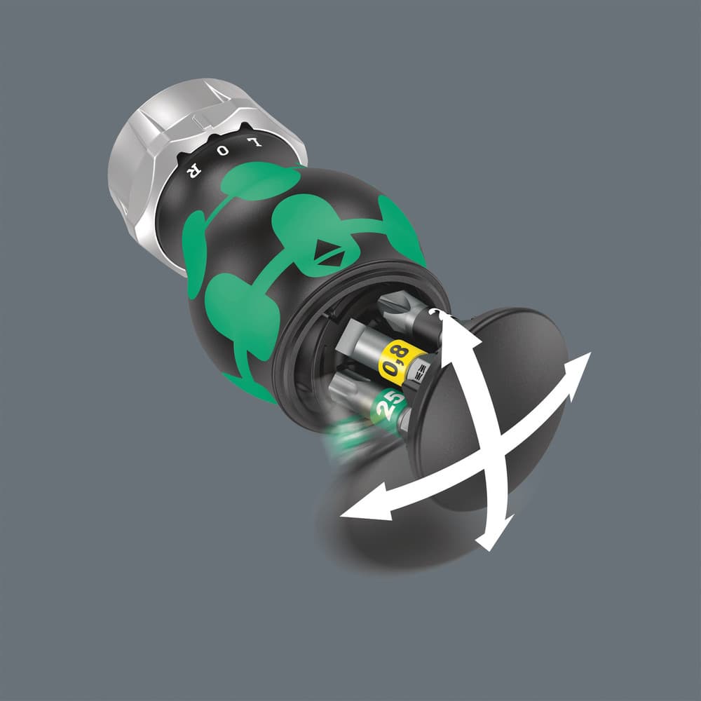 Wera Kraftform Kompakt Stubby Magazine Ra 2 set odvijača, 6 komada, 05008884001 - slika 7